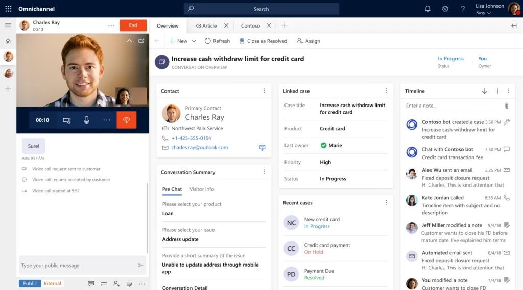 Customer Serivice OmniChannel