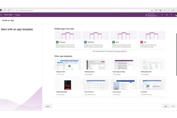 Powerapps_urlapok