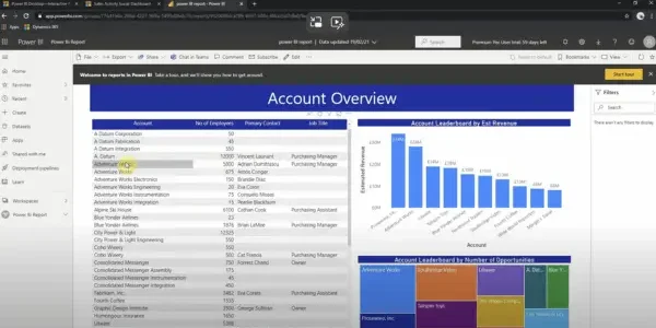 Power BI - D365 integráció