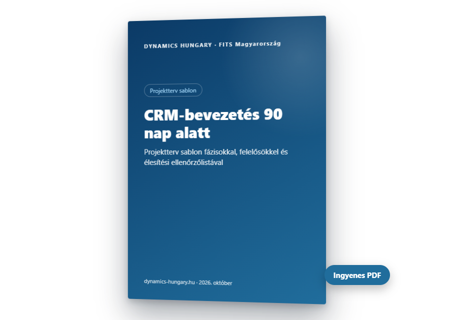 CRM-bevezetés 90 nap alatt – borító