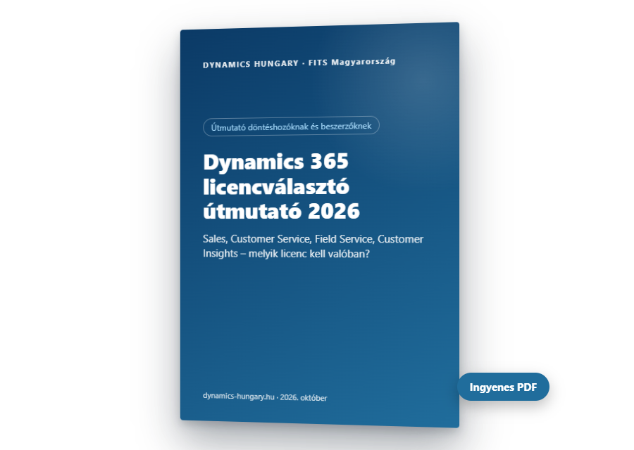 Dynamics 365 licencválasztó útmutató 2026 – borító